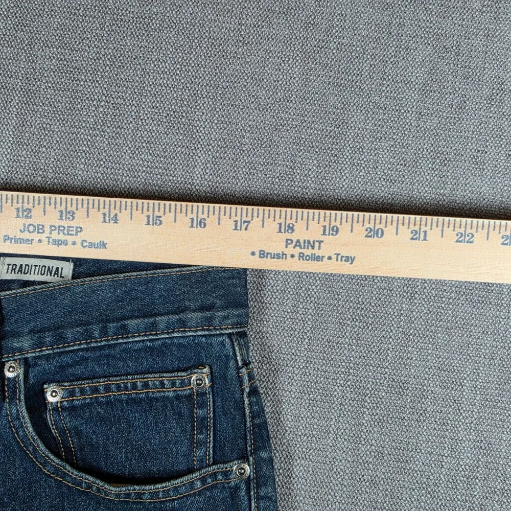 Harley Davidson Jeans Mens 34/32 Blue Traditional Fit Straight Leg Denim